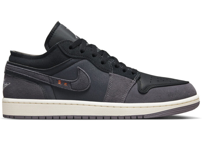 Air Jordan 1 Low Craft Inside Out Black
