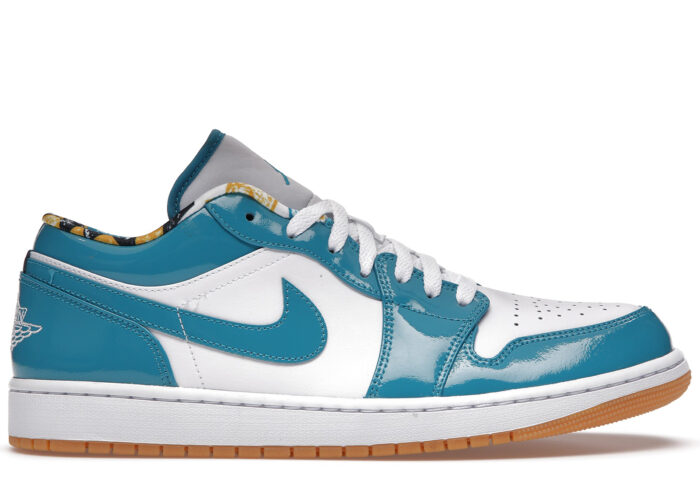 Air Jordan 1 Low SE Barcelona Cyber Teal