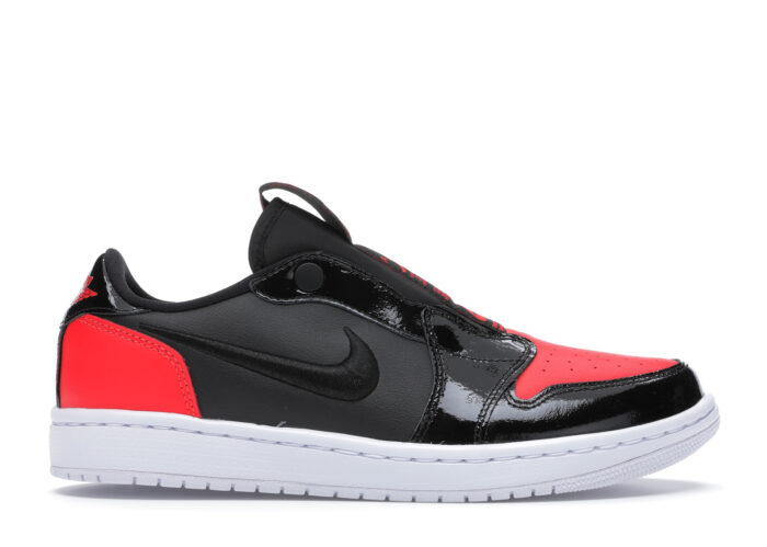 Air Jordan 1 Low Slip Black Hot Punch (W)