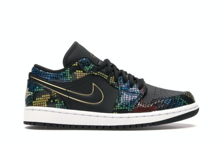 Air Jordan 1 Low Multicolor Snakeskin (2020) (W)