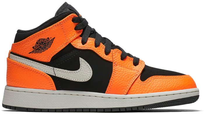 Air Jordan 1 Mid Black Cone (GS)