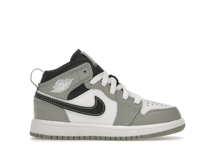 Air Jordan 1 Mid Light Smoke Grey (2022) (PS)