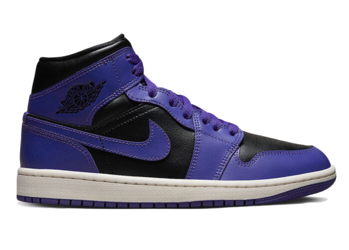 Air Jordan 1 Mid Purple Black (W)