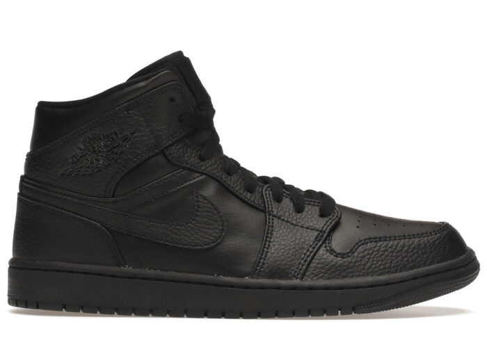 Air Jordan 1 Mid Triple Black