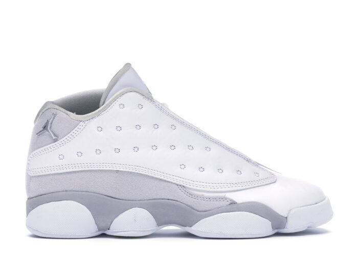 jordan 13 retro low pure platinum