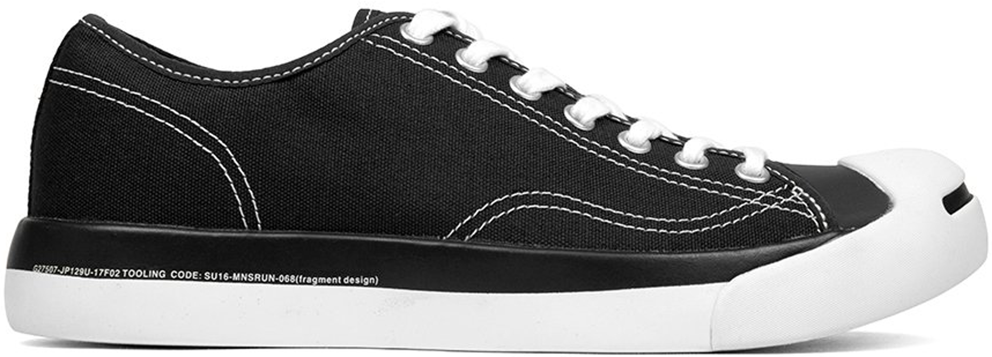 Converse Jack Purcell Modern Fragment Black 160156C