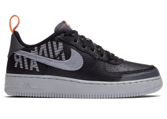 Nike Air Force 1 Low LV8 Under Construction Black (GS)