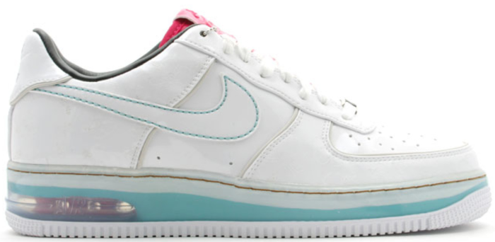 Nike Air Force 1 Low Supreme Max Air White Cerise Paradise Aqua