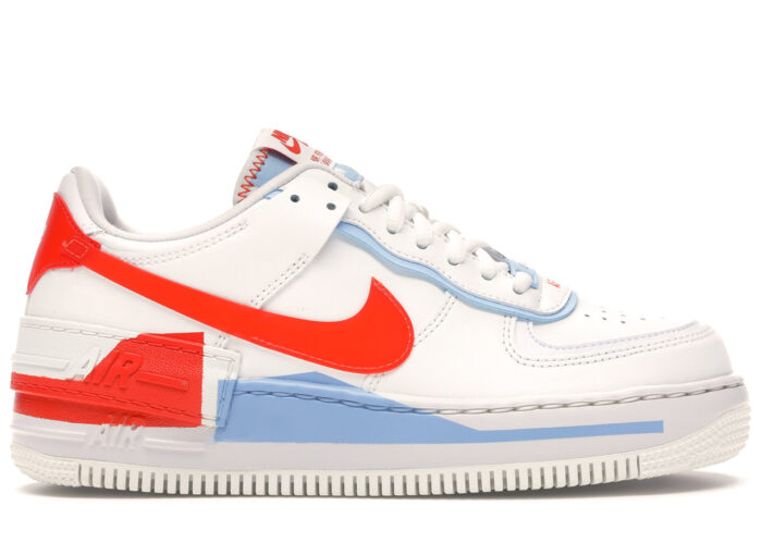 Nike Air Force 1 Shadow Summit White Team Orange (W)