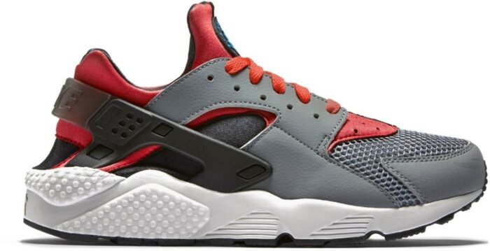 Nike Air Huarache Cool Grey Crimson