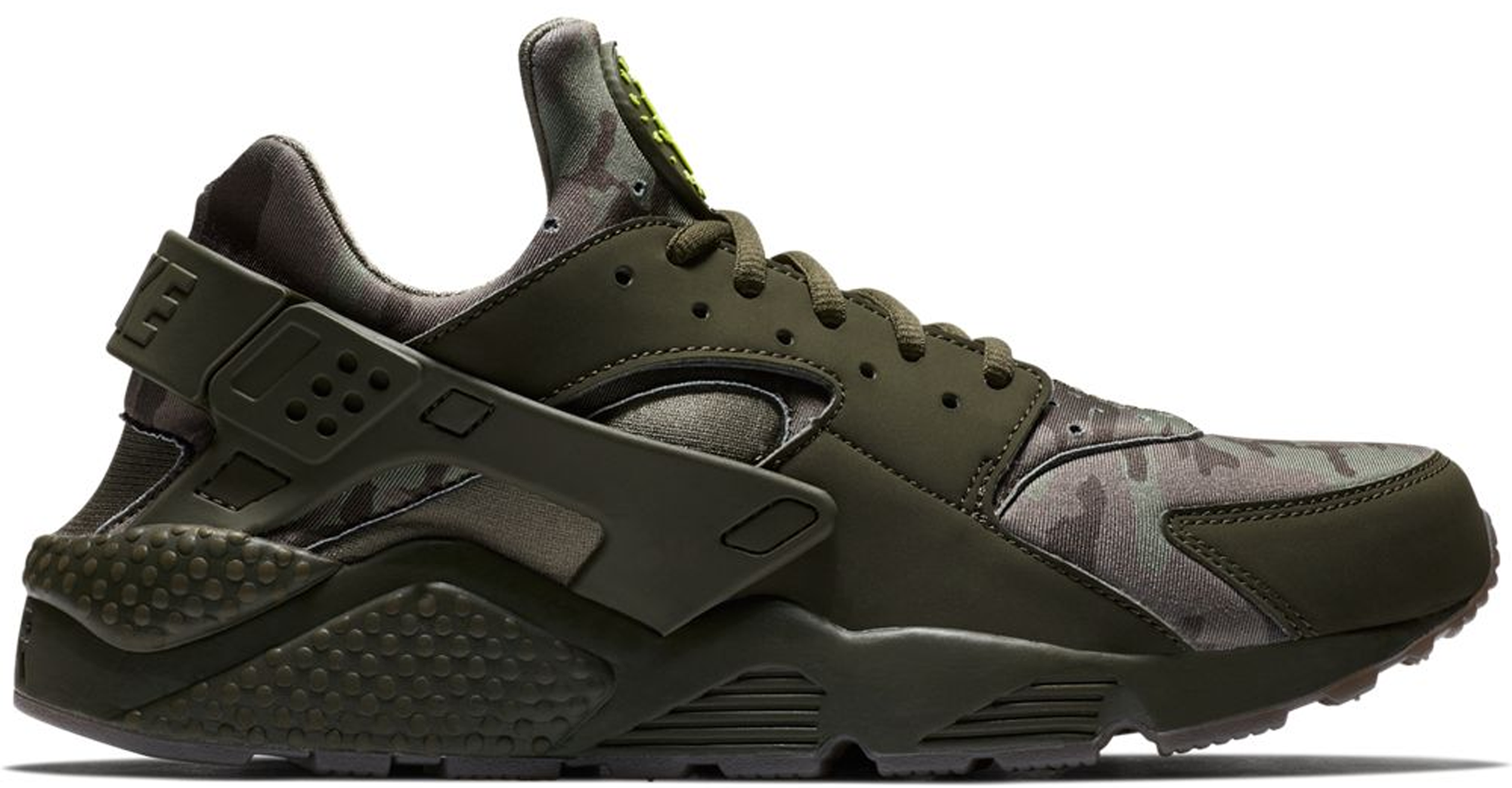 Nike Air Huarache Run Camo Green