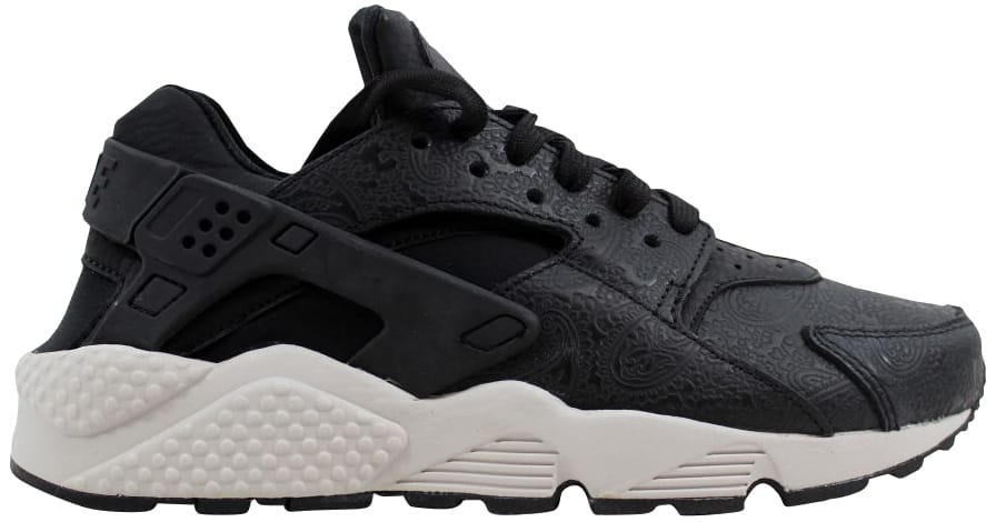 Nike Air Huarache Run Premium Black/Black-Light Bone (W)