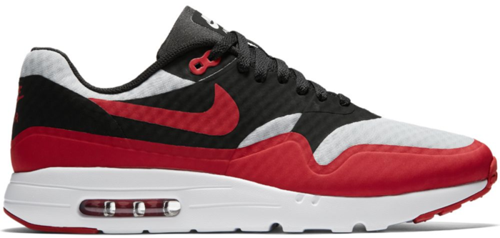 Nike Air Max 1 Ultra Pure Platinum Black Gym Red
