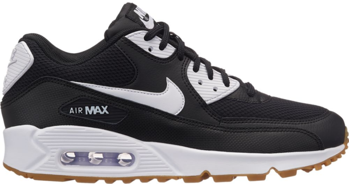 Nike Air Max 90 Black White Gum (W)