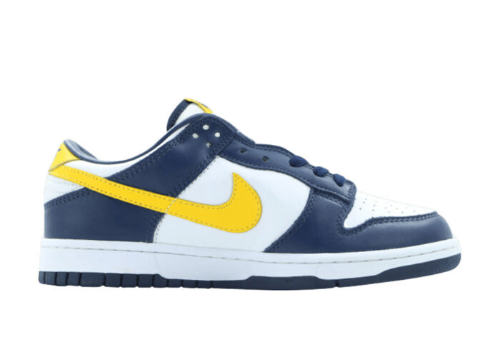 Nike Dunk Low Varsity Maize Midnight Navy