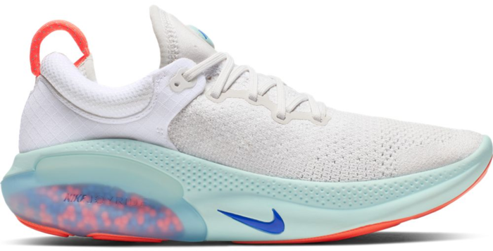 Nike Joyride Run Flyknit White Bright Mango Racer Blue (W)