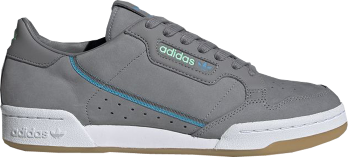Adidas Continental 80 TfL Elizabeth Line Grey Aqua Blue EE7269
