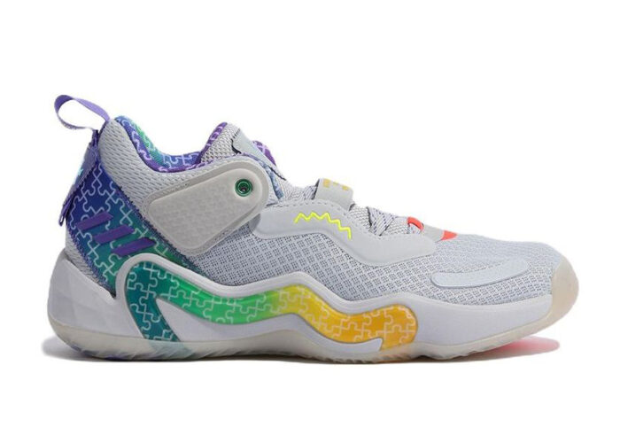Adidas D.O.N. Issue #3 Grey Rainbow