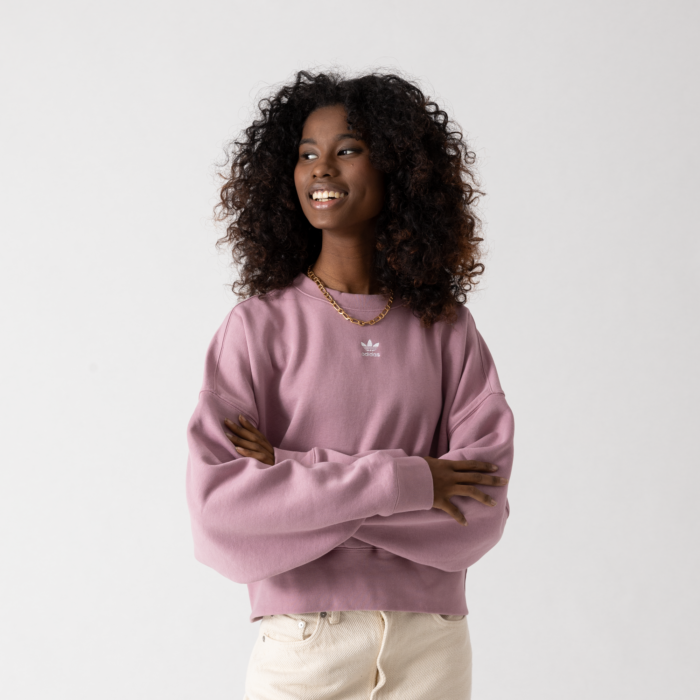 Adidas Originals Sweatshirt Logo Violet