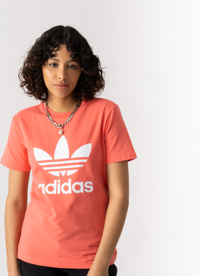 Adidas Originals Tee Shirt Trefoil Rose