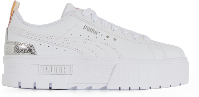 Puma Mayze Shiny Blanc/argent