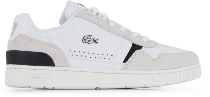 Lacoste T-clip Blanc/noir/argent Blanc/noir/argent