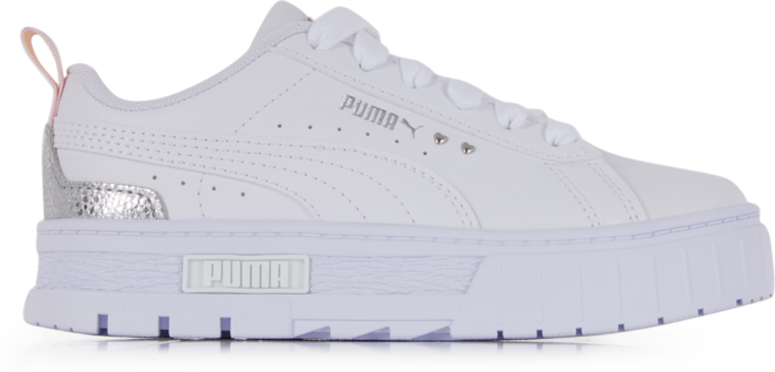 Puma Mayze Shiny Blanc/argent