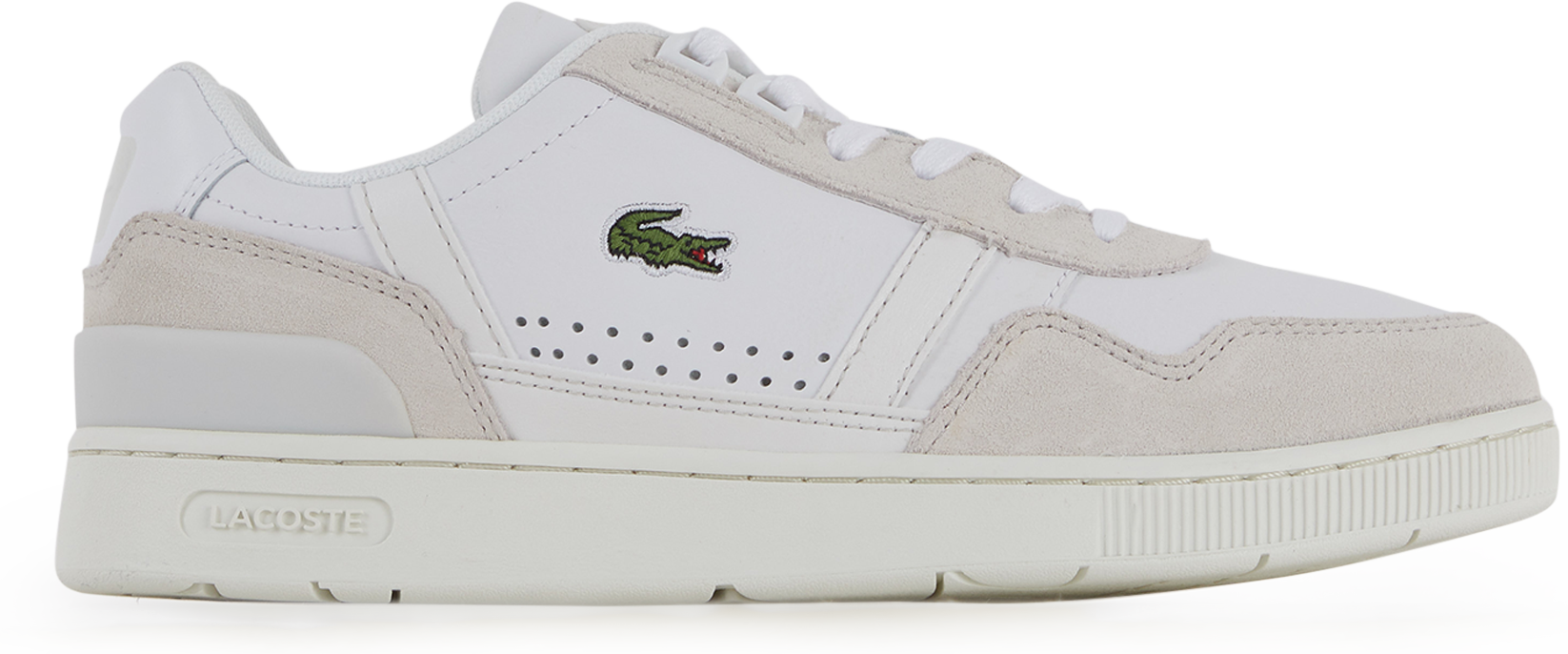 Lacoste T-clip Blanc/beige