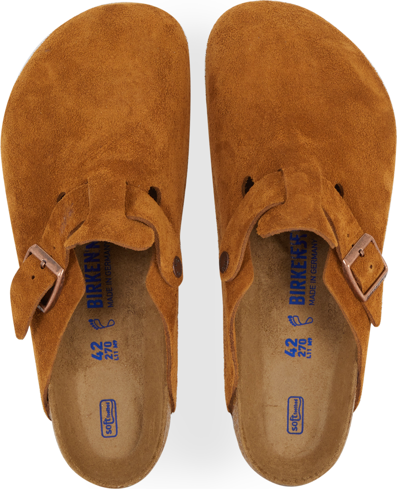 Birkenstock Boston Mink Marron/beige