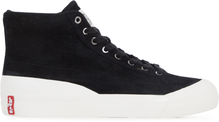 Levis Ls1 High Suede Noir/blanc