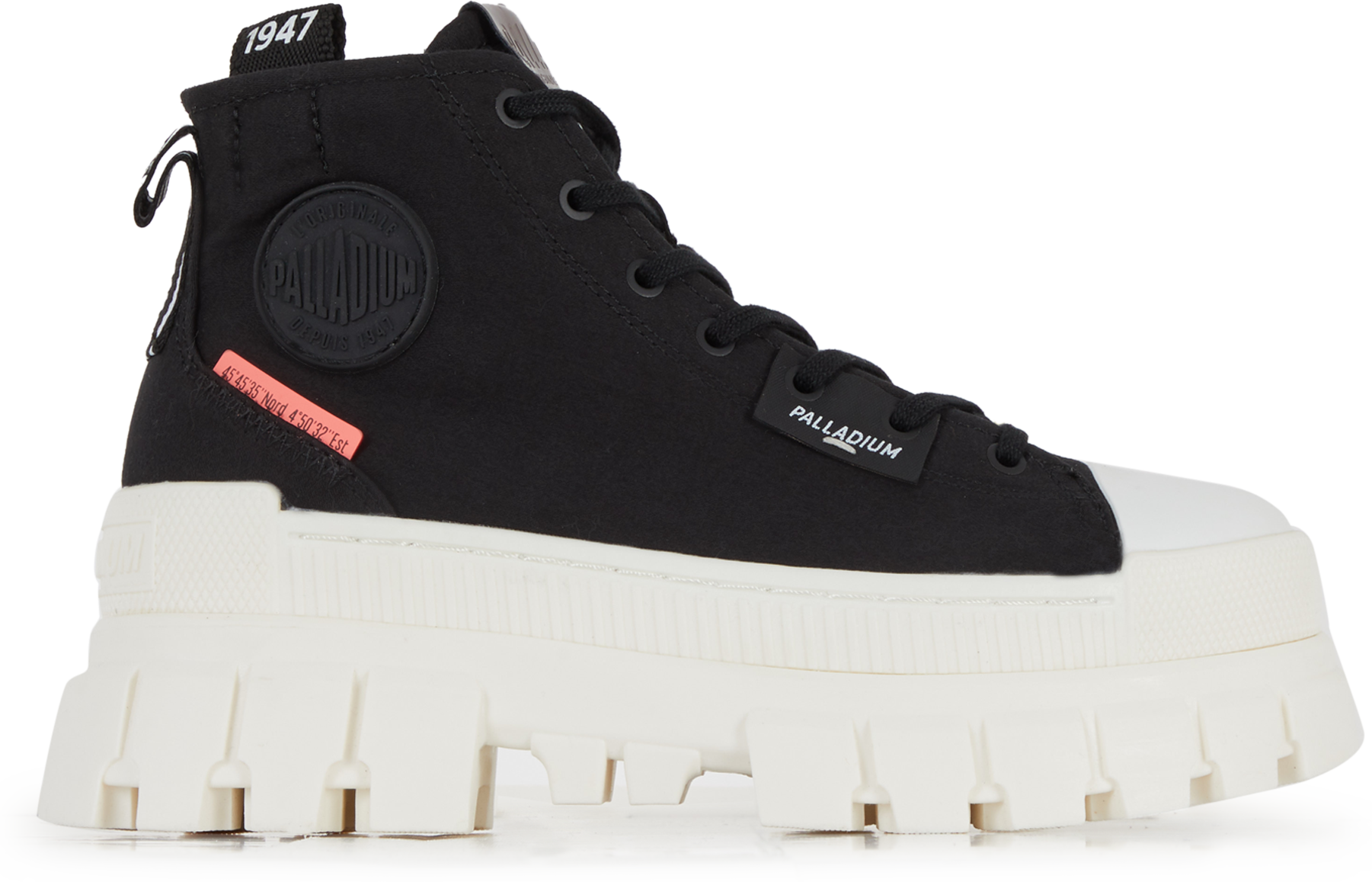 Palladium Revolt Hi Tx Noir/blanc
