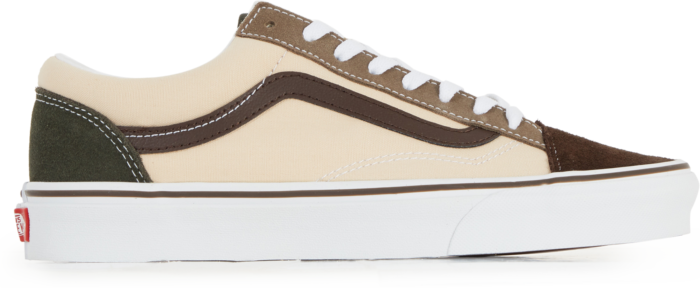 Vans Style 36 Color Block Kaki/blanc