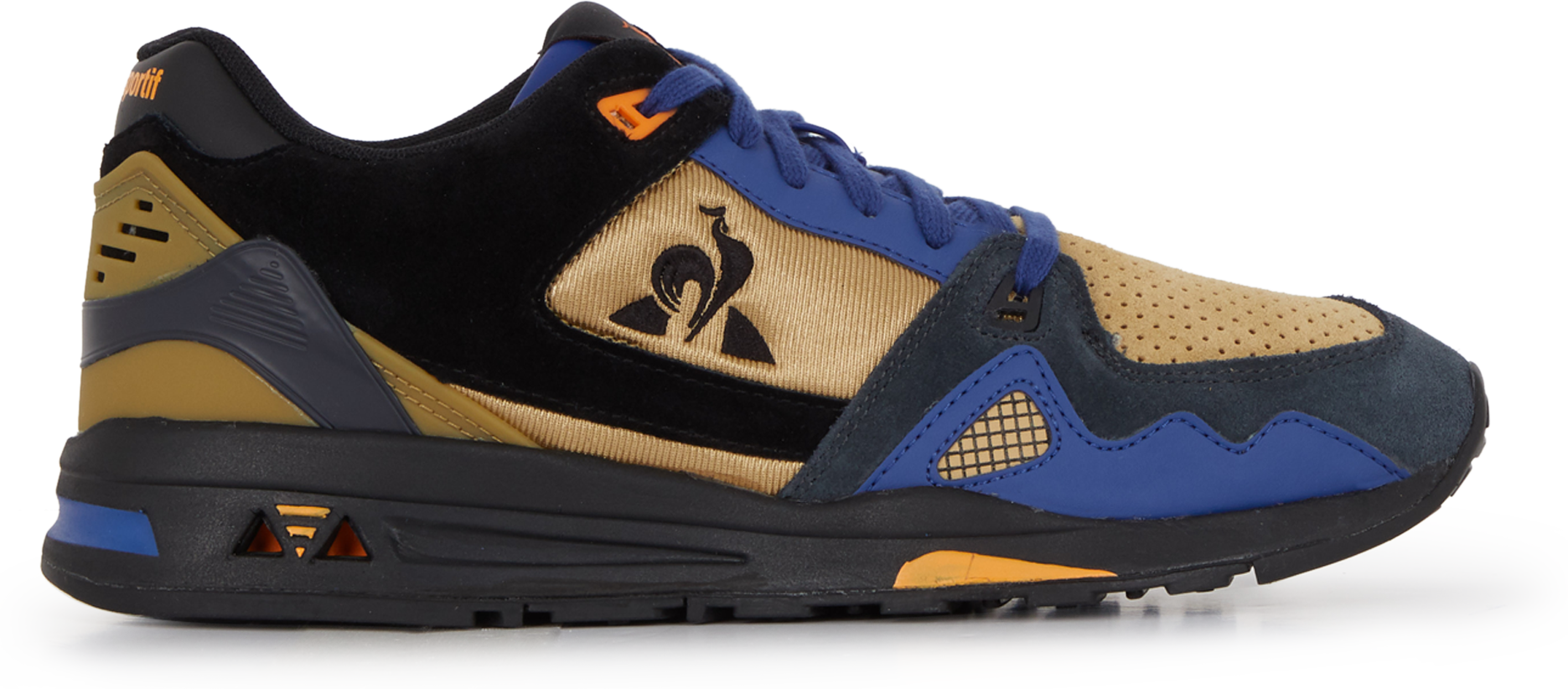 Le Coq Sportif Lcs R1000 Noir/beige/bleu