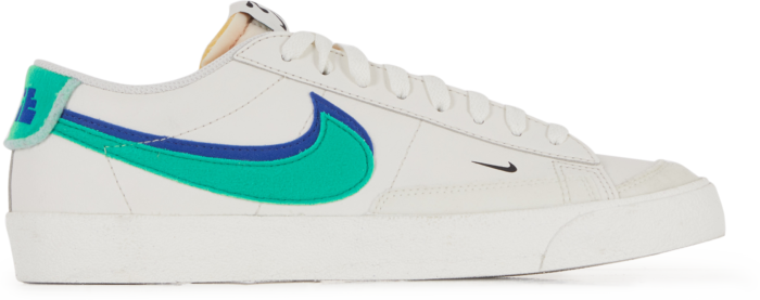Nike Blazer Low '77 Se Swoosh Fiber Beige/vert/bleu