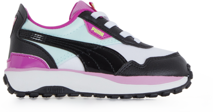 Puma Cruise Rider Silky Noir/violet/bleu