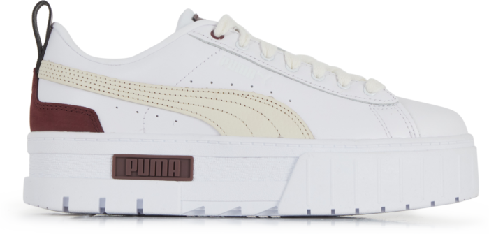 Puma Mayze Luxe Blanc/beige/bordeaux