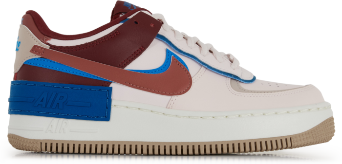 Nike Air Force 1 Shadow Beige/bordeaux