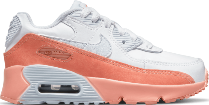 Nike Air Max 90 Leather Blanc/corail