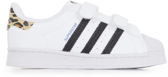 Adidas Originals Superstar Cf Cheetah Blanc/leopard