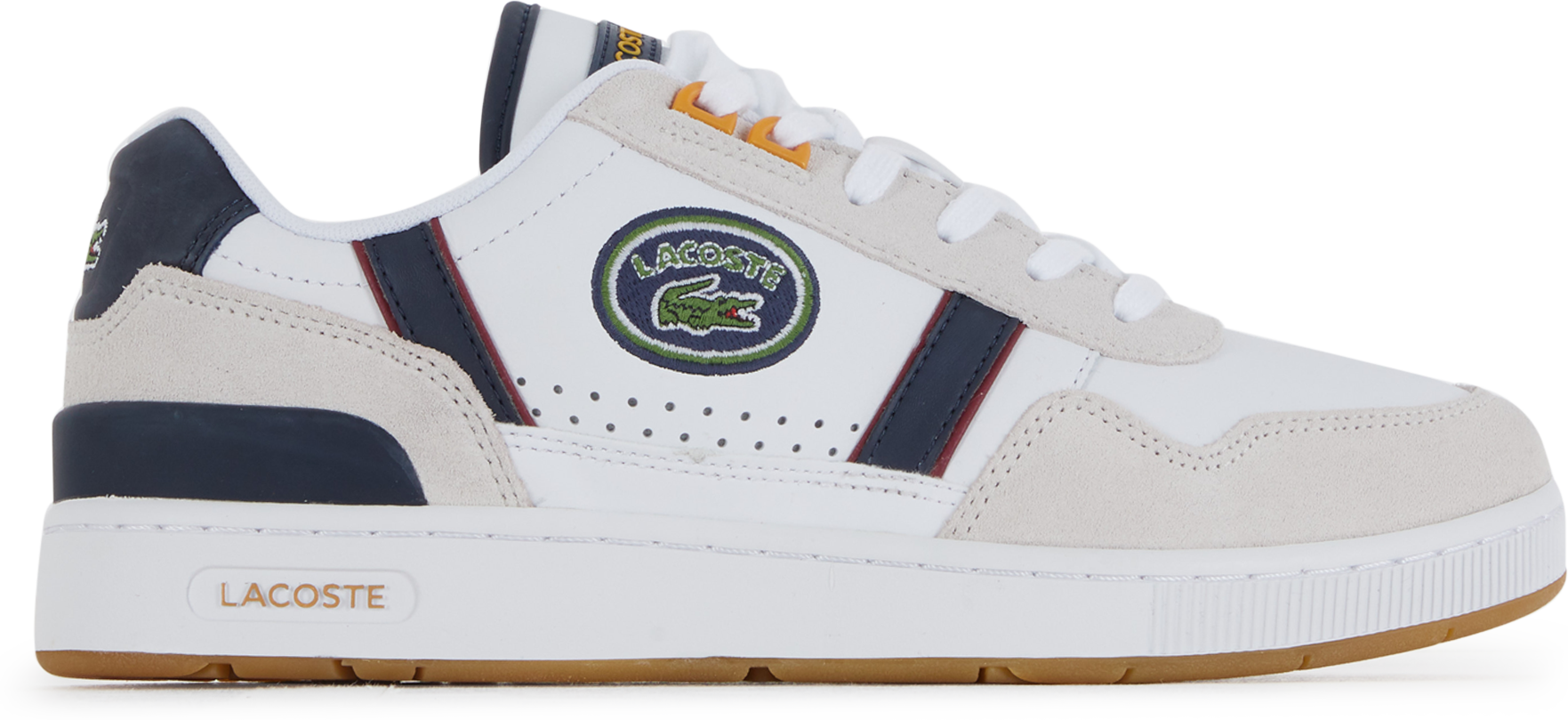 Lacoste T-clip College Blanc/marine