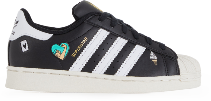 Adidas Originals Superstar Icon Message 2 Noir/multicolore
