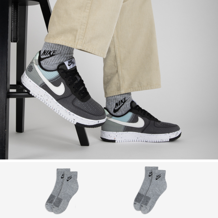 Nike Chaussettes Everyday Plus Mid Gris