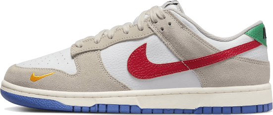 Nike Nike Dunk Low Light Iron Ore Red Blue