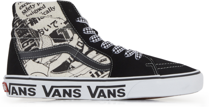 Vans Sk8-hi Collage Gris/noir