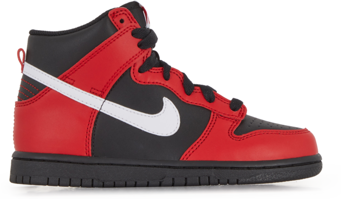 Nike Dunk High Rouge/noir