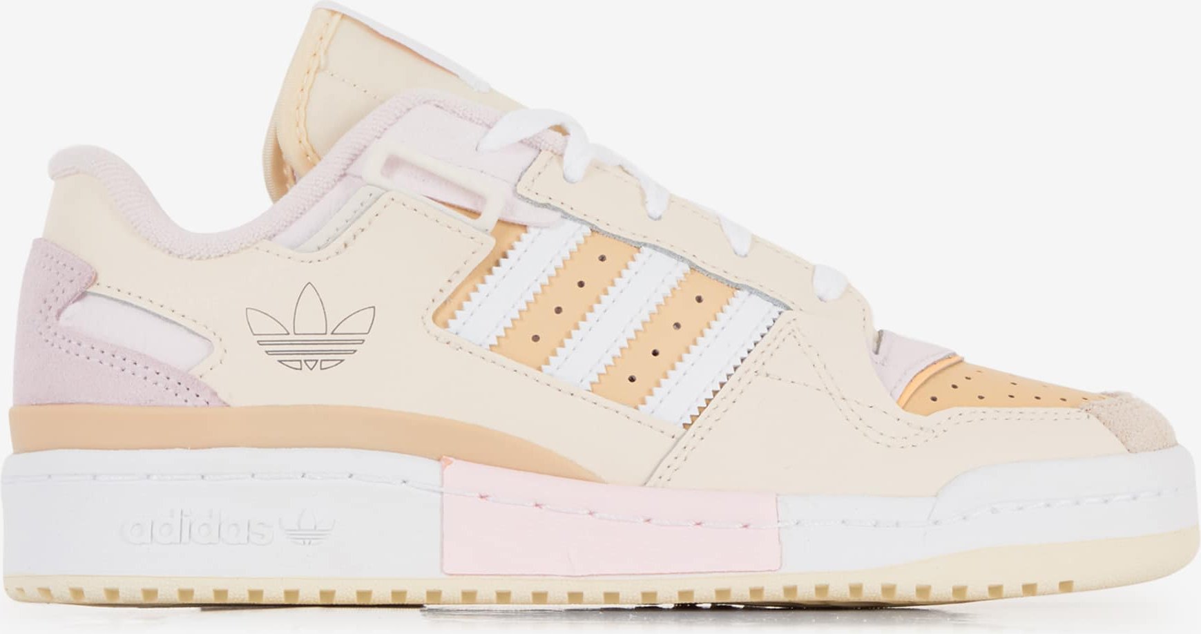 adidas forum exhibit low rose