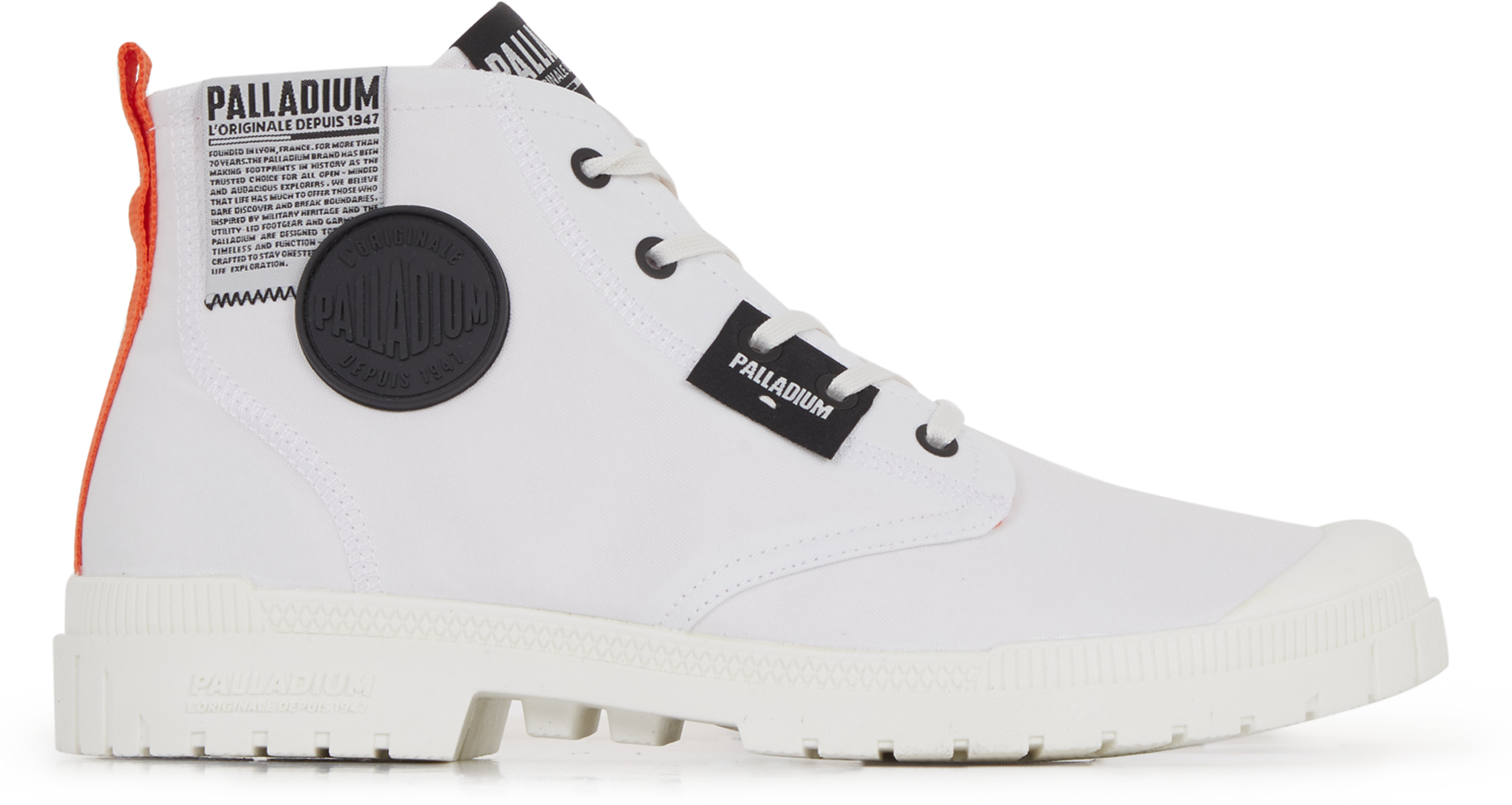 Palladium Pampa Sp20 Overlab Blanc
