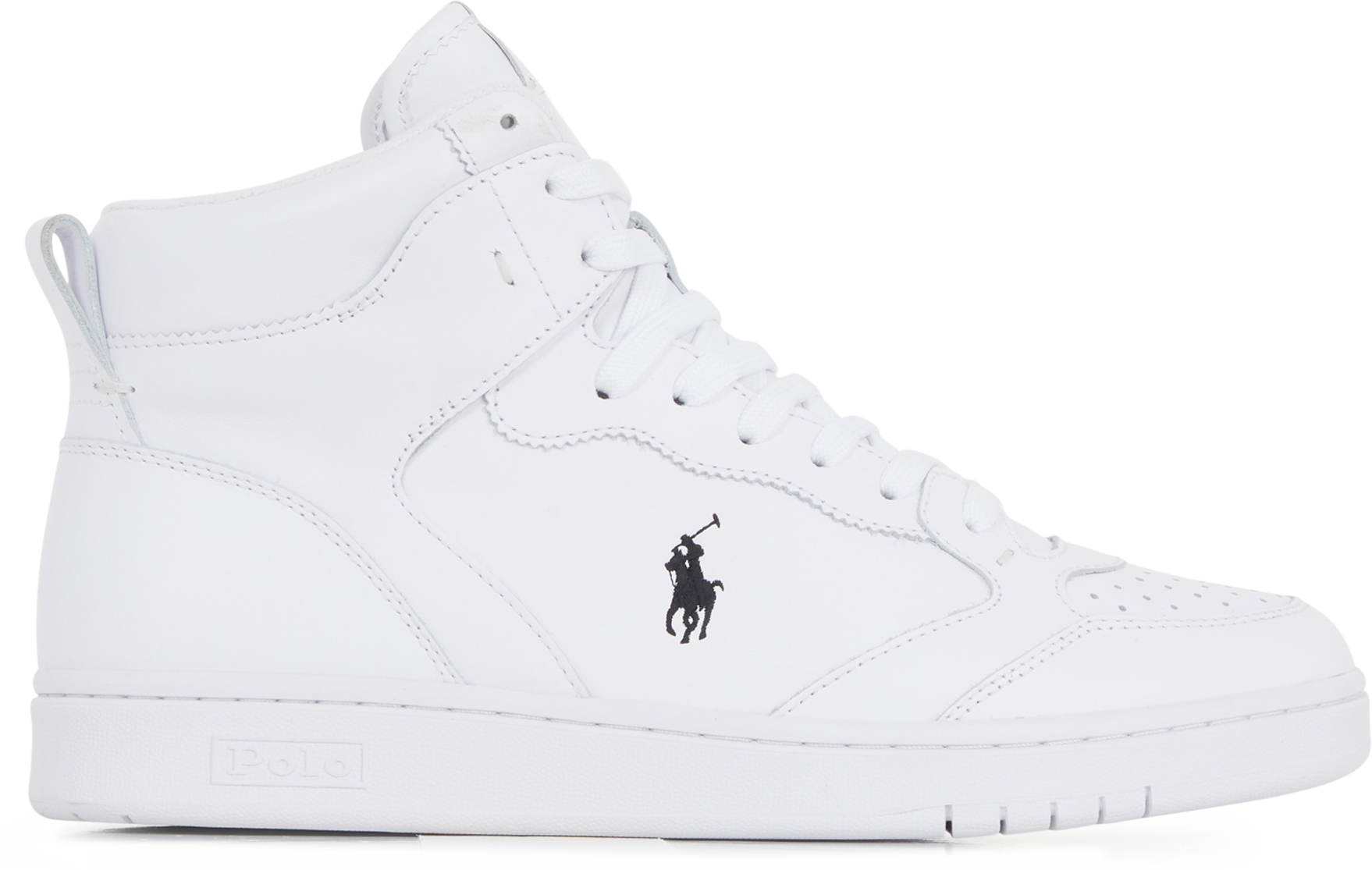 Polo Ralph Lauren Polo Court High Blanc