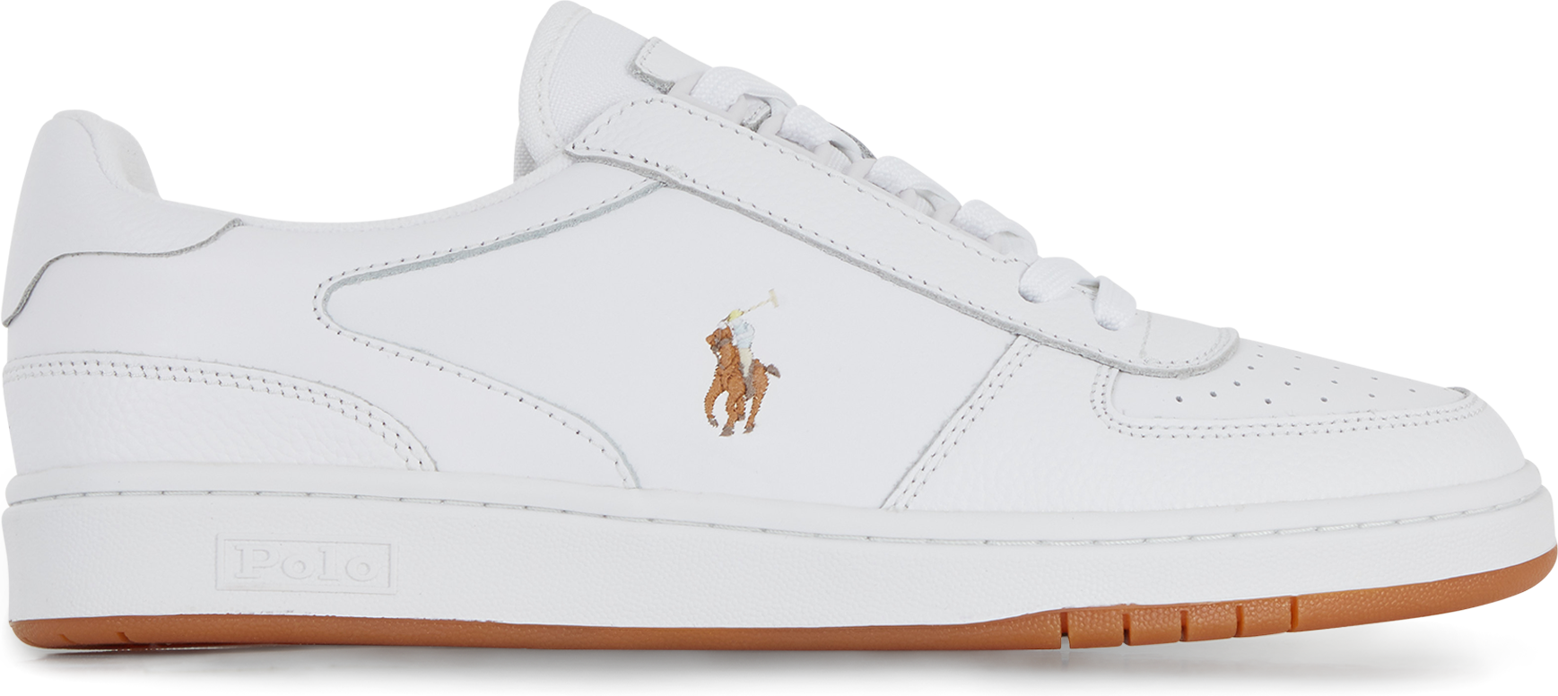 Polo Ralph Lauren Polo Court Low Blanc