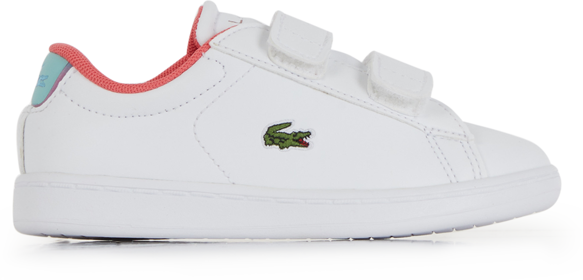 Lacoste Carnaby Evo Iridescent Blanc/iridescent/rose